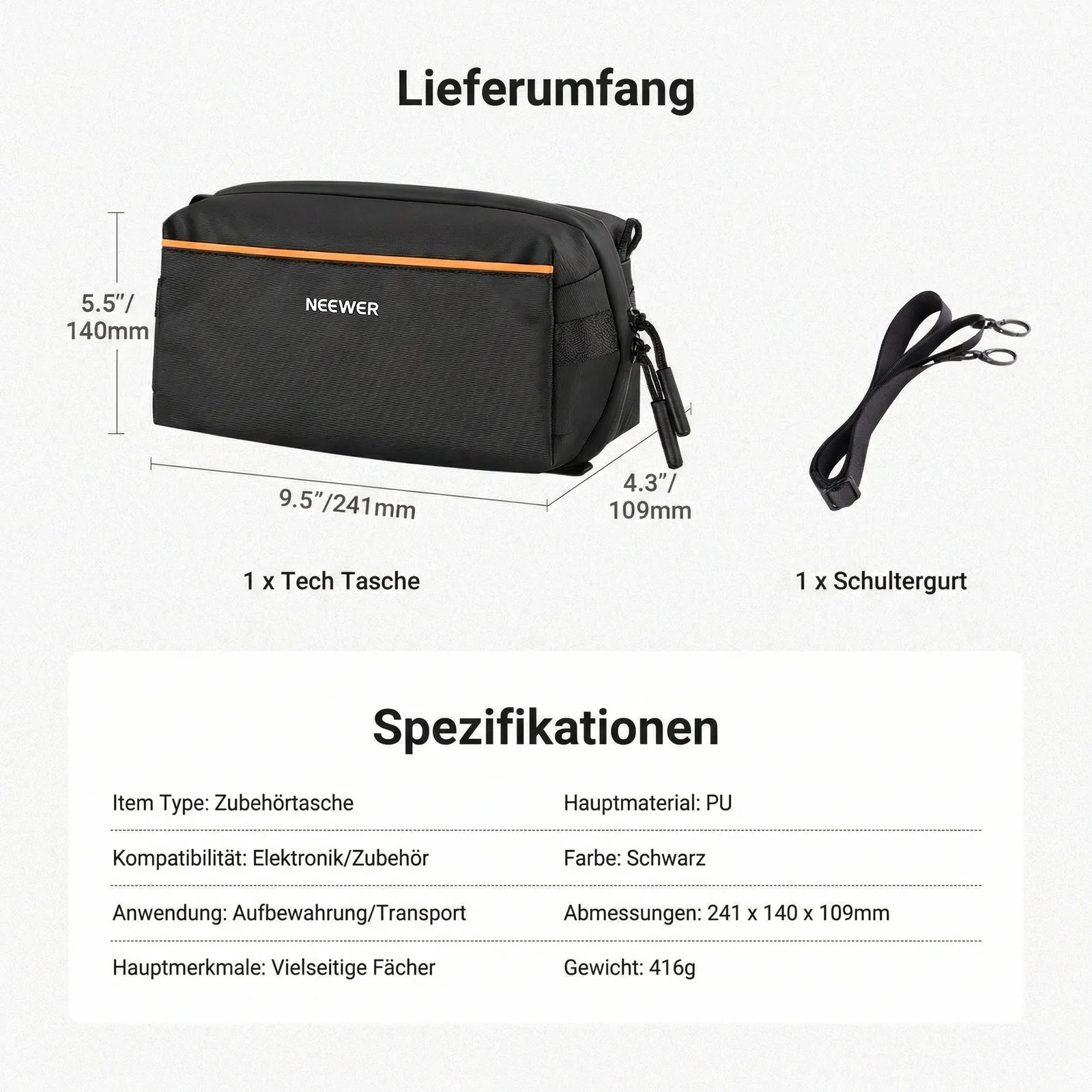 NEEWER PB024 Tech Tasche - Image 8