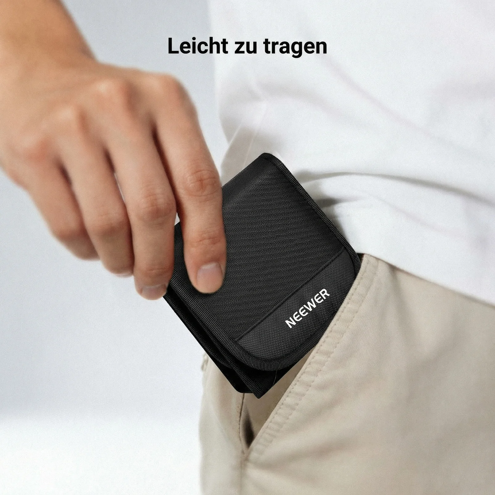 NEEWER PB14/PB15 67mm/82mm Dreifach faltbare Filtertasche - Image 6