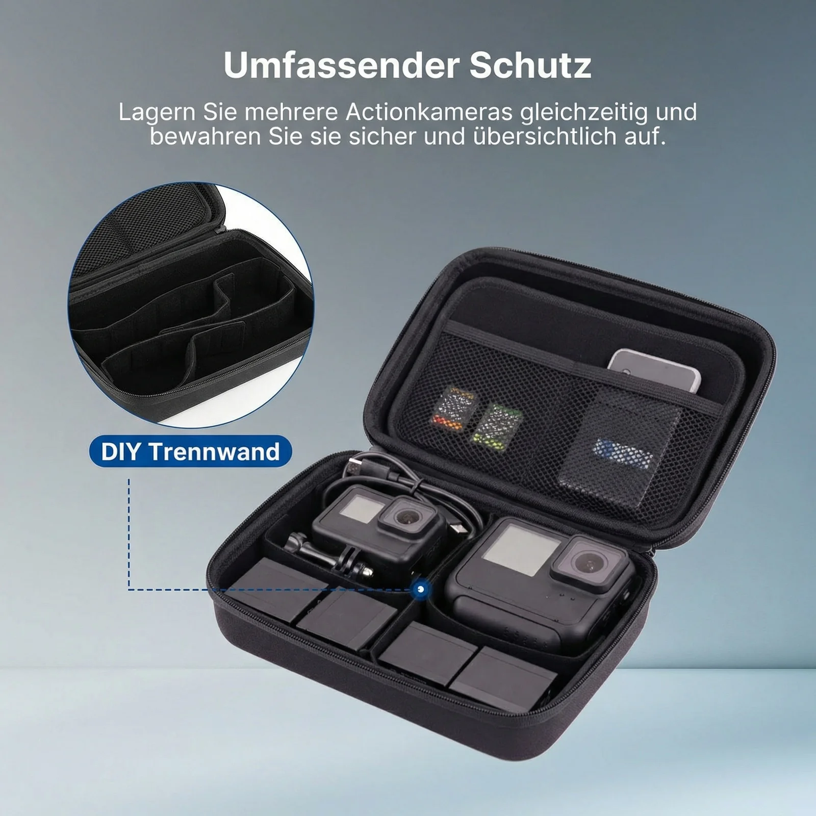 NEEWER PB27 Tragetasche für Action Cam und Zubehör - Image 2