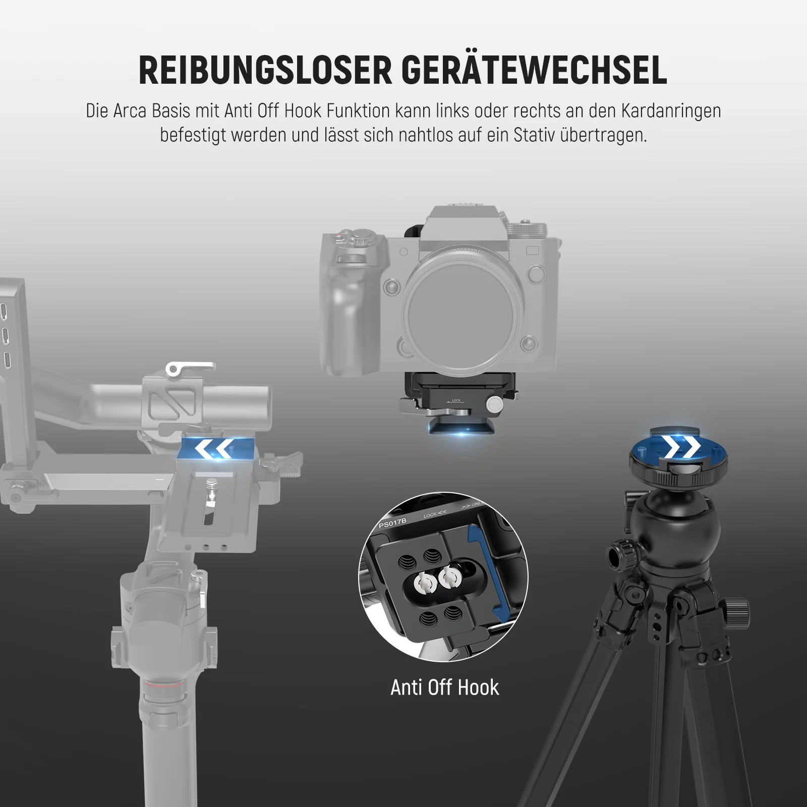 NEEWER PS017B Leichte V-Mount Akkuplatte - Image 5