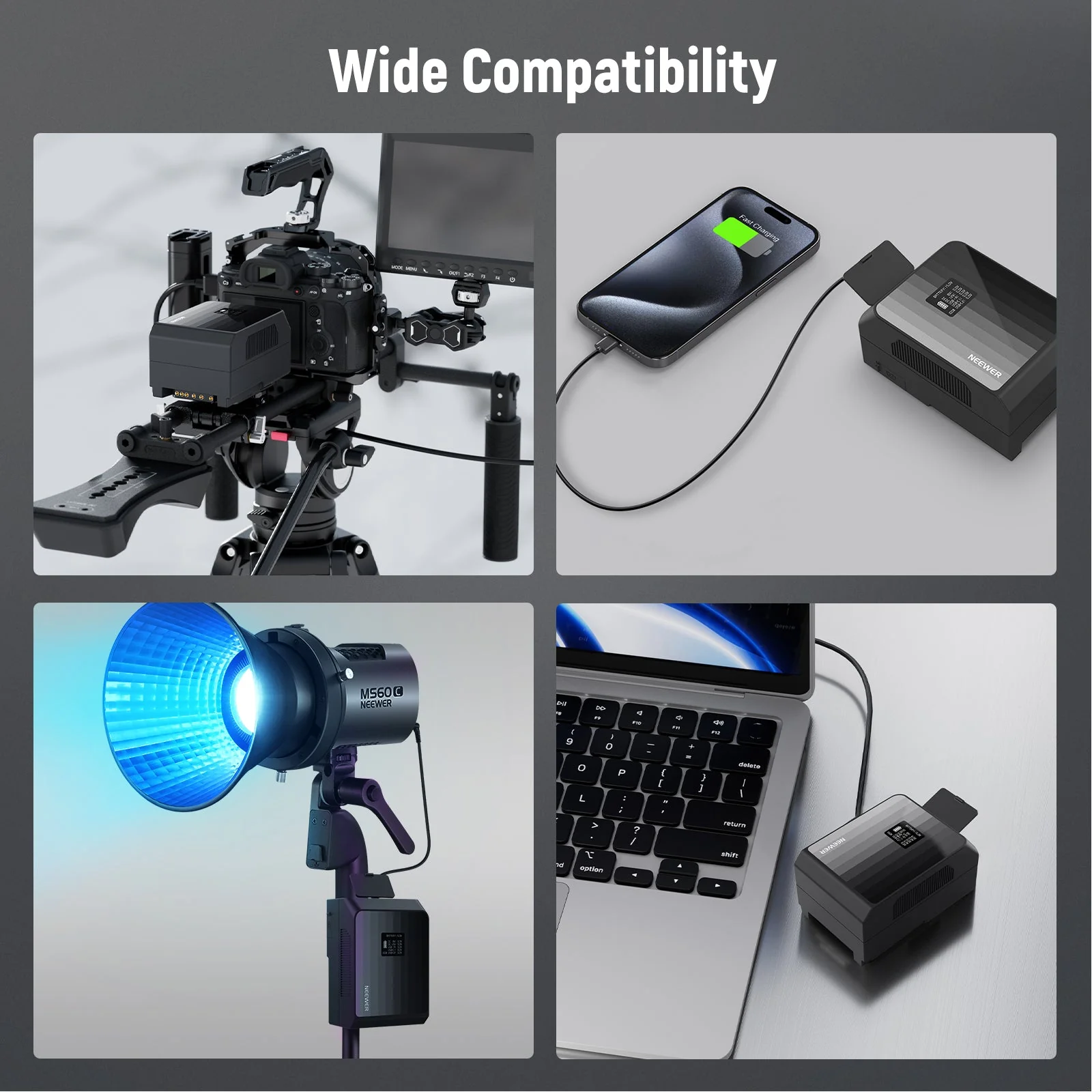 NEEWER Mini V Mount Akku PS099EP 6800mAh 99Wh - Image 8