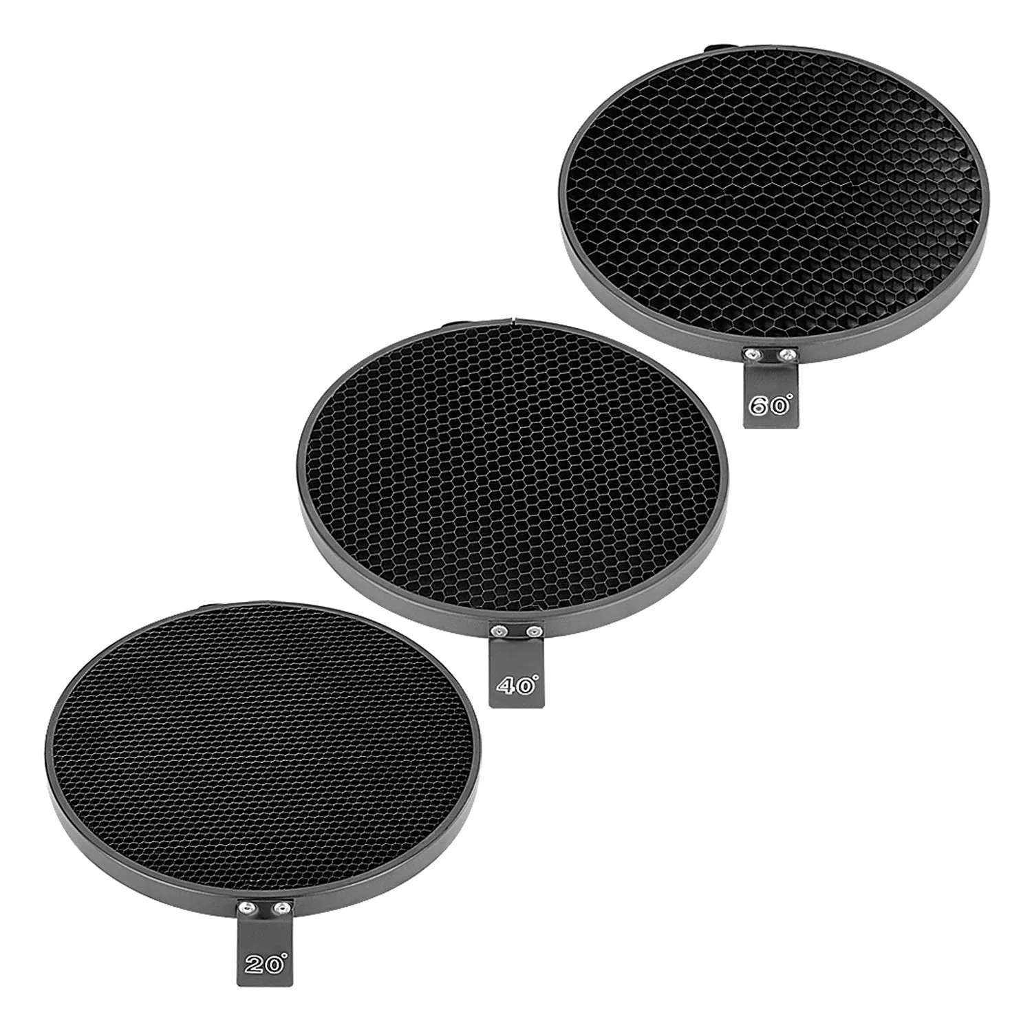NEEWER Reflektor 7" mit 20/40/60 Grad Honeycomb Gitter - Image 6