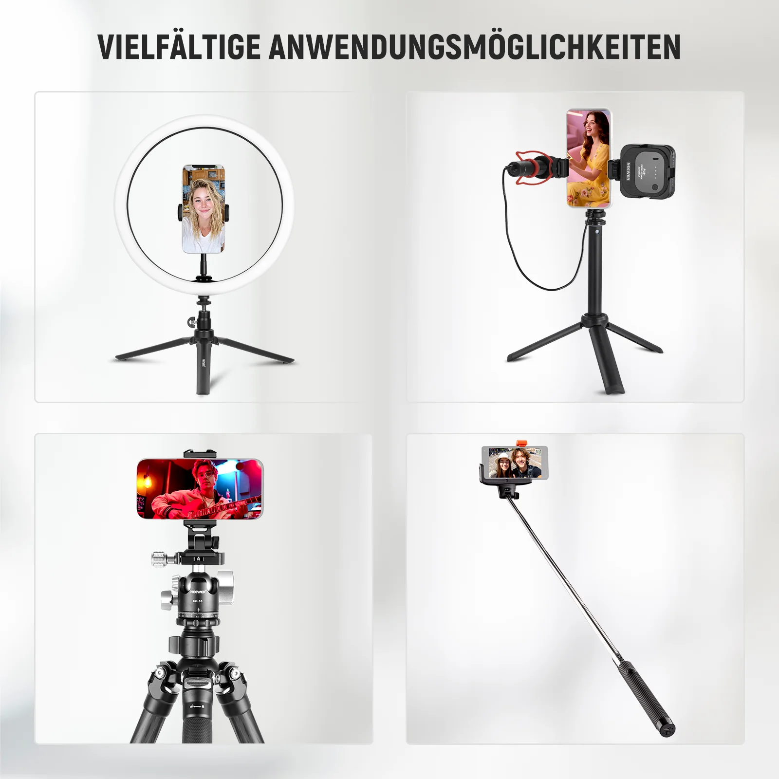 NEEWER RT116 Drahtlose Bluetooth Fernauslöser für Kameras - Image 8
