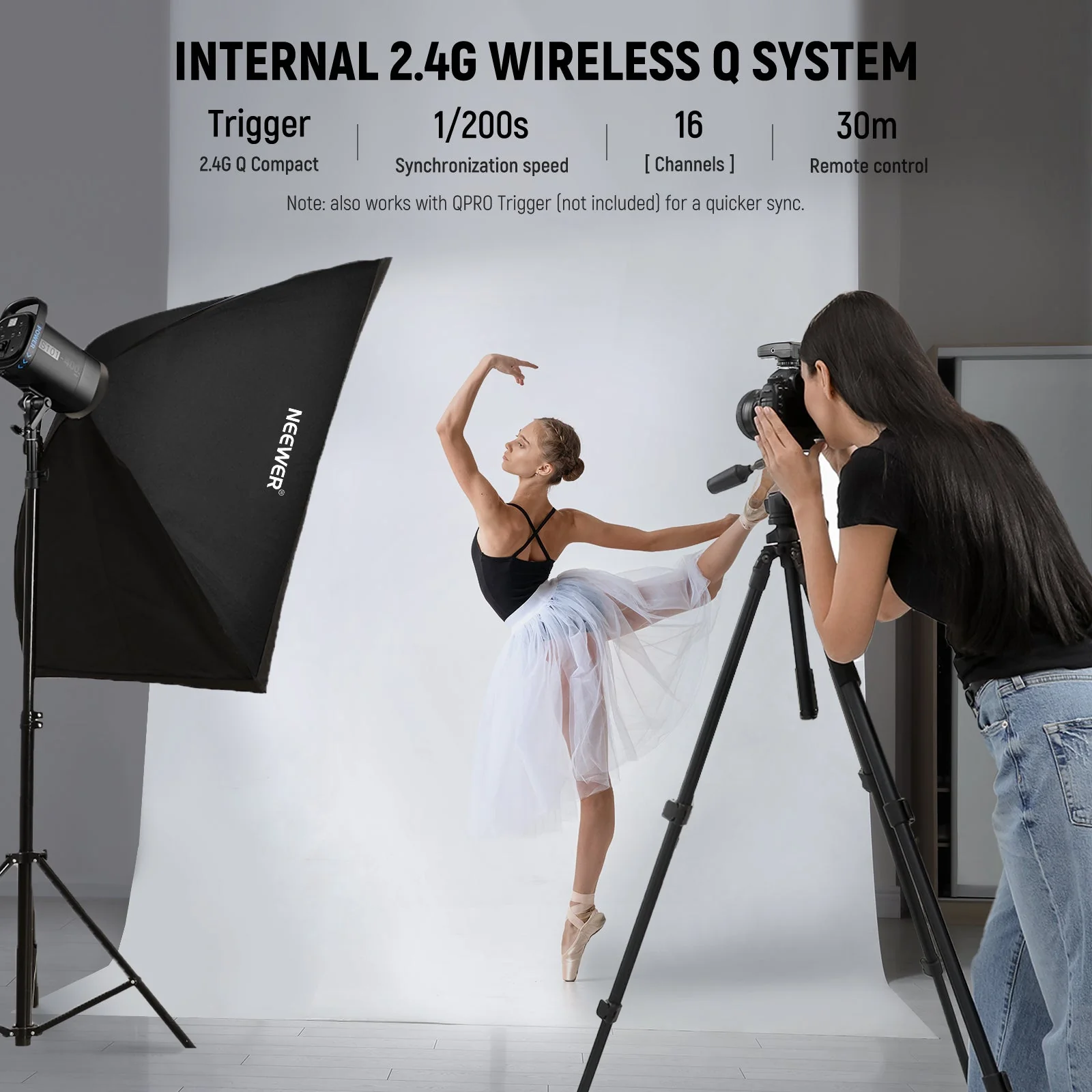 NEEWER S101-400W PRO Studio Strobe Flash Blitzlicht - Image 5