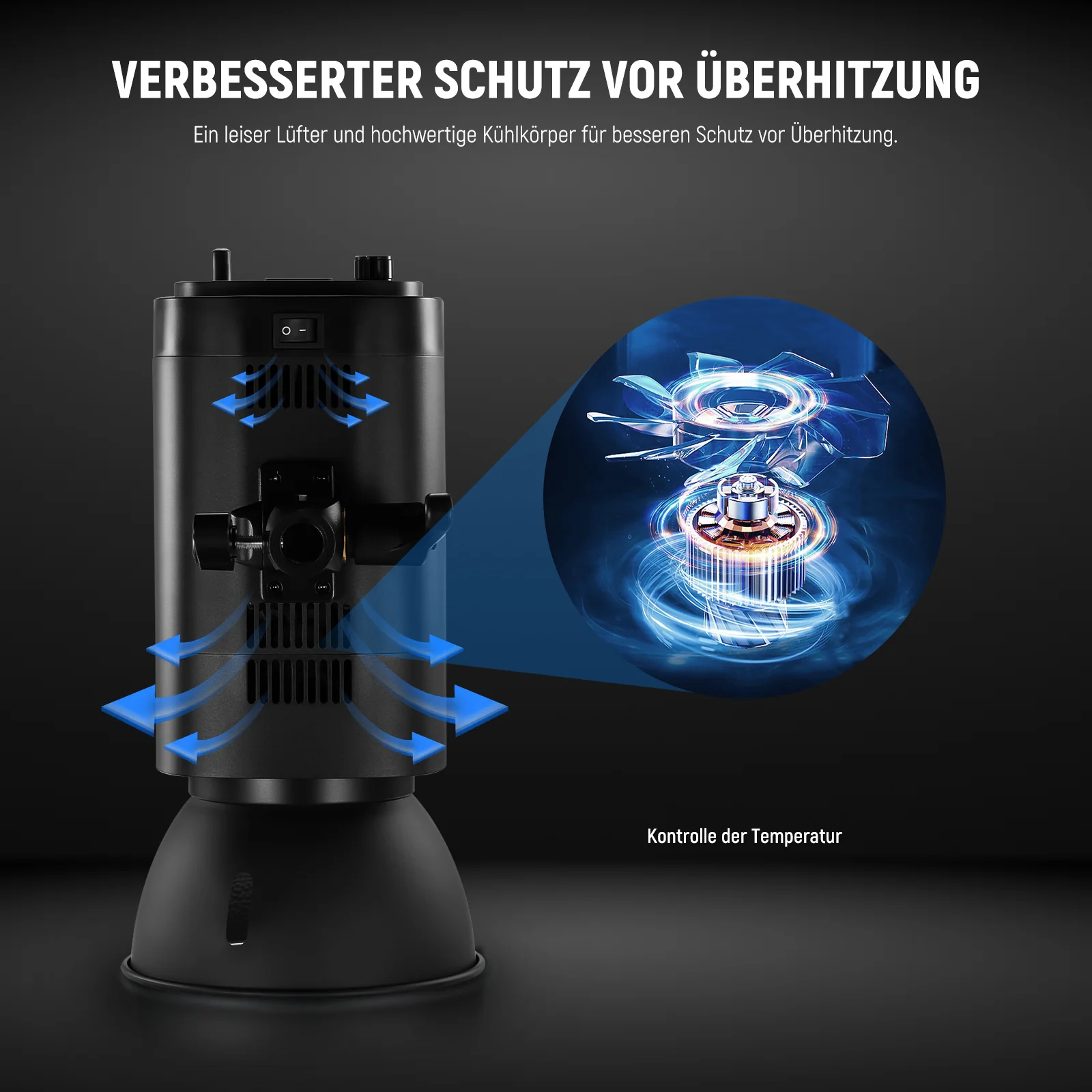 NEEWER S101-400W Studio Strobe Flash Blitzlicht - Image 8