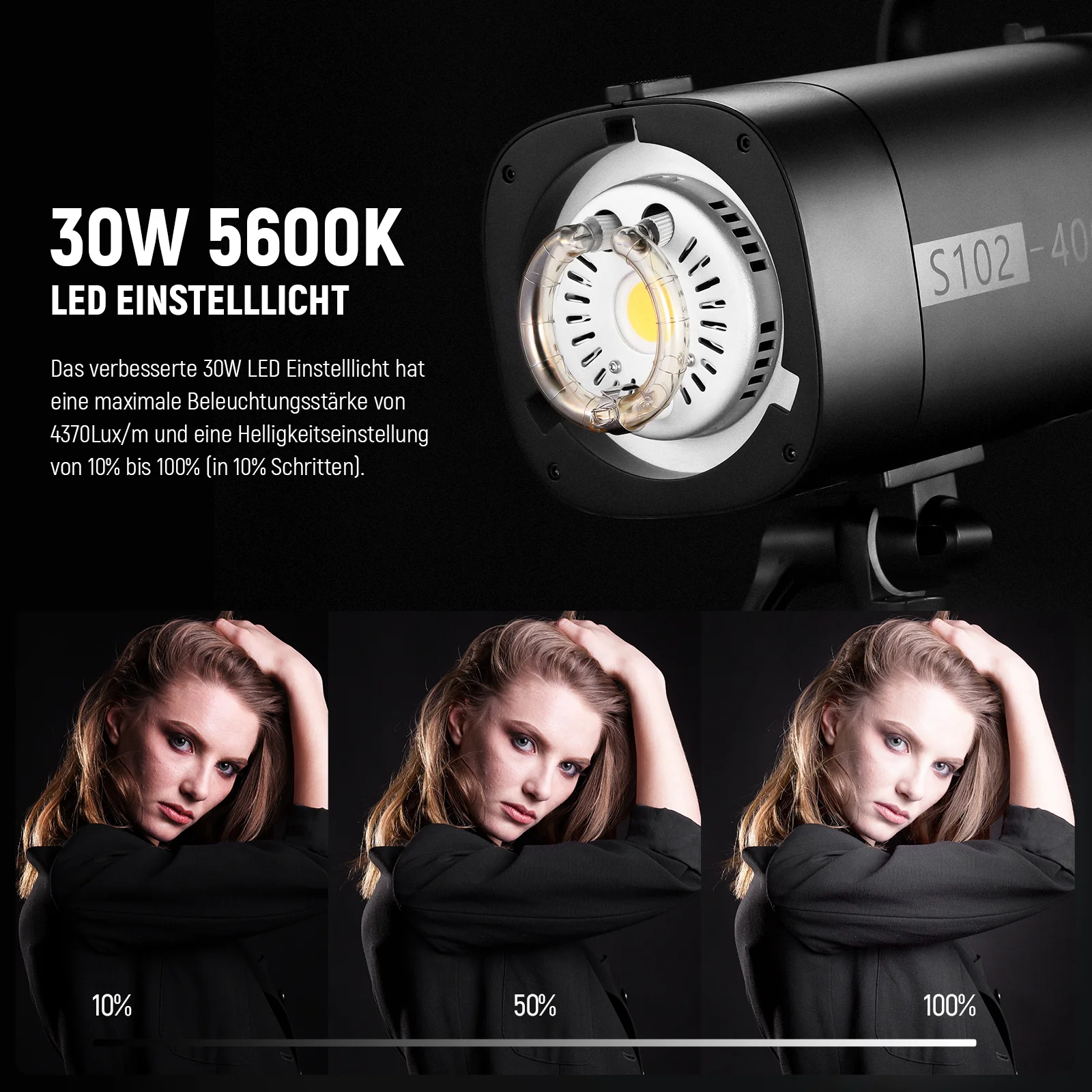 NEEWER S102-400W PRO Stroboskop Blitzlicht - Image 3