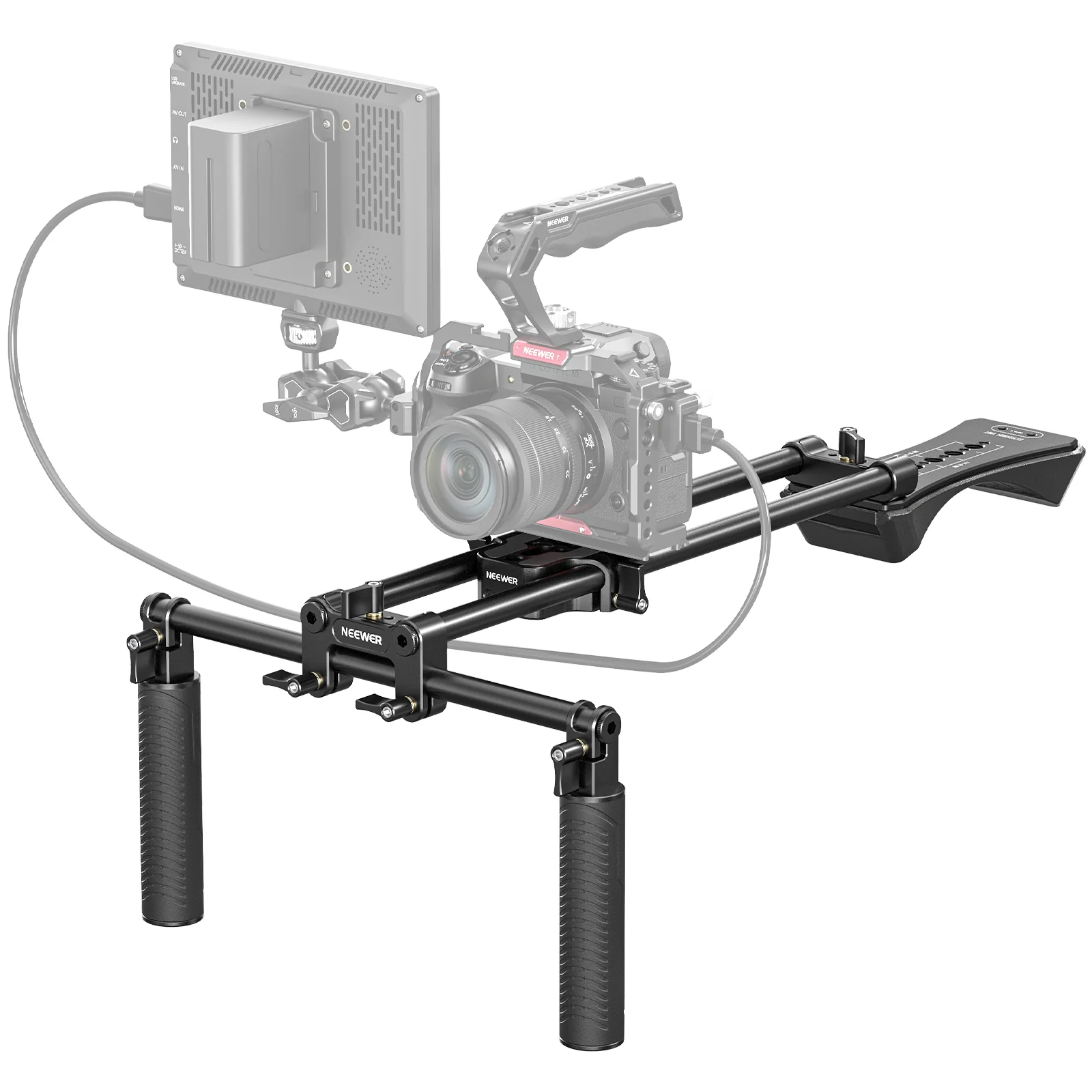 NEEWER SR004 Universal Schulterstativ Rig Set