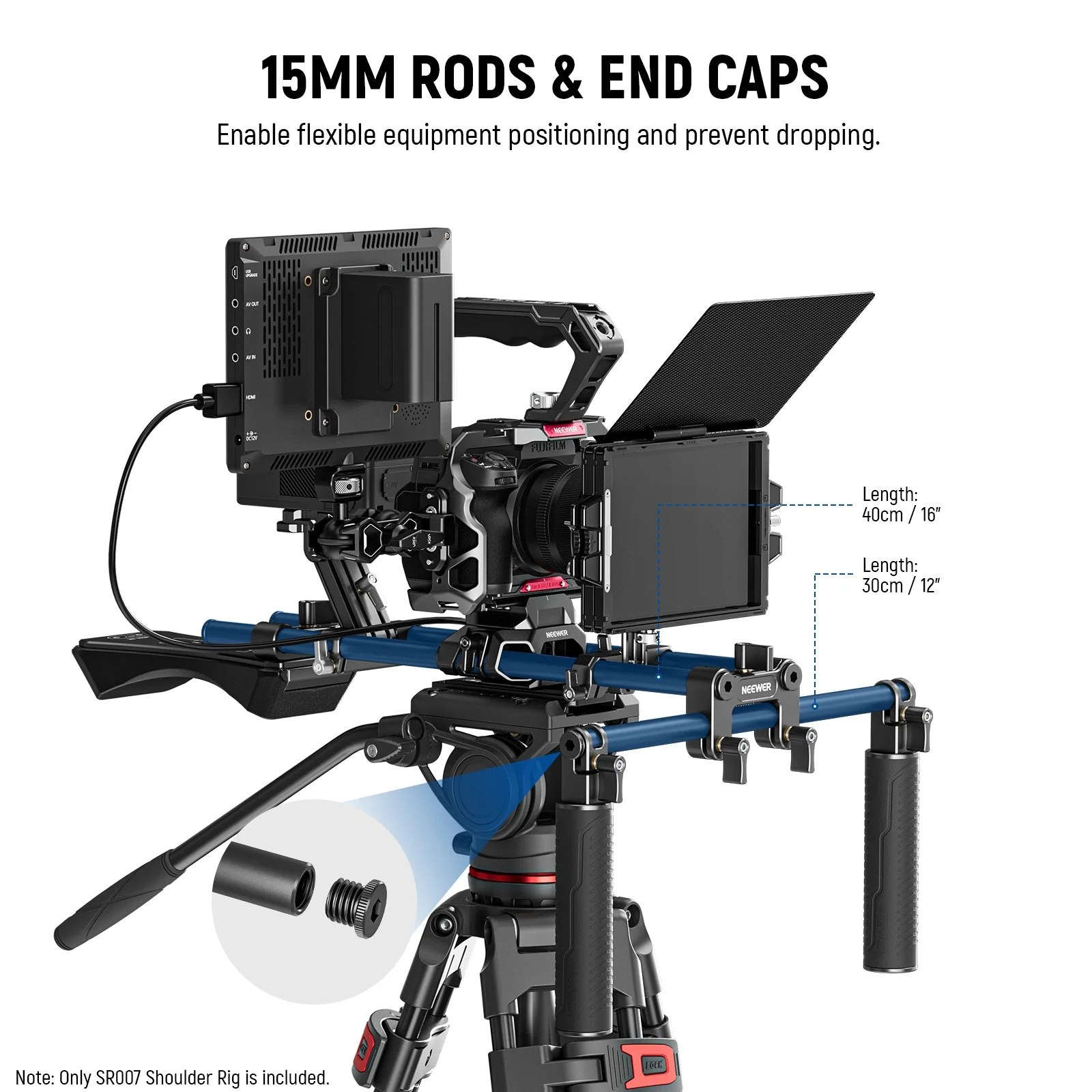 NEEWER SR007 Schultermontiertes Video Rig - Image 5