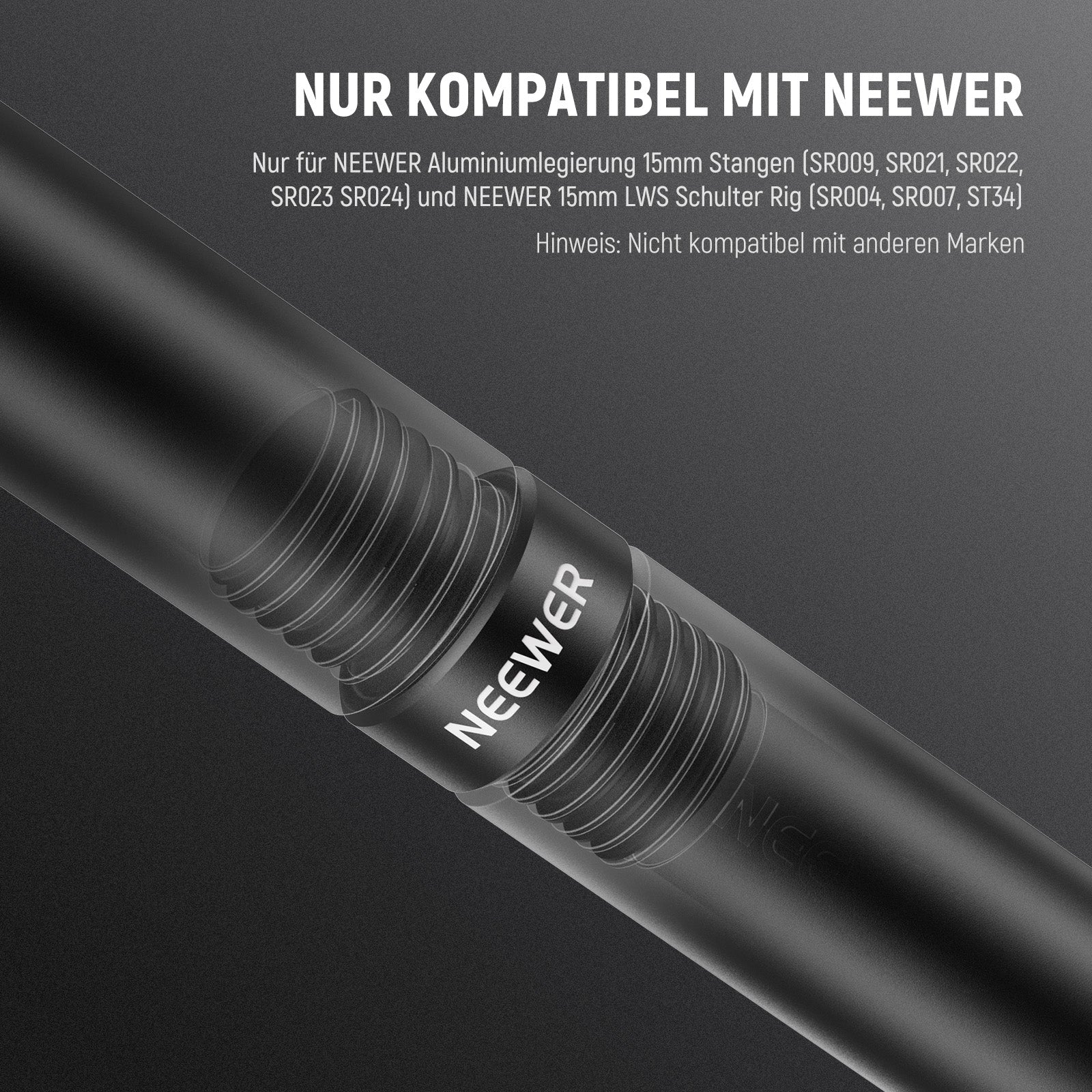 NEEWER SR020 15mm LWS Verbinder - Image 3
