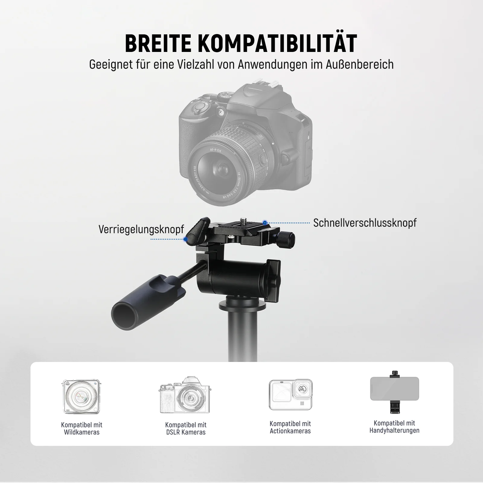NEEWER ST010 24" Magic Arm für Jagdkamera im Freien - Image 2