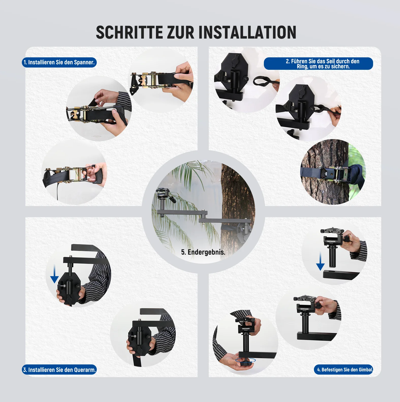 NEEWER ST010 24" Magic Arm für Jagdkamera im Freien - Image 6