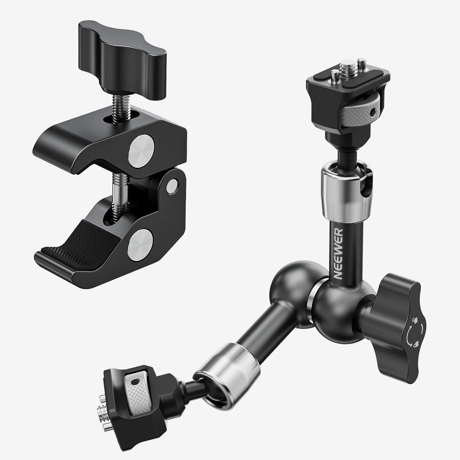 NEEWER ST07C/ST16C Magic Arm mit Super Clamp Set