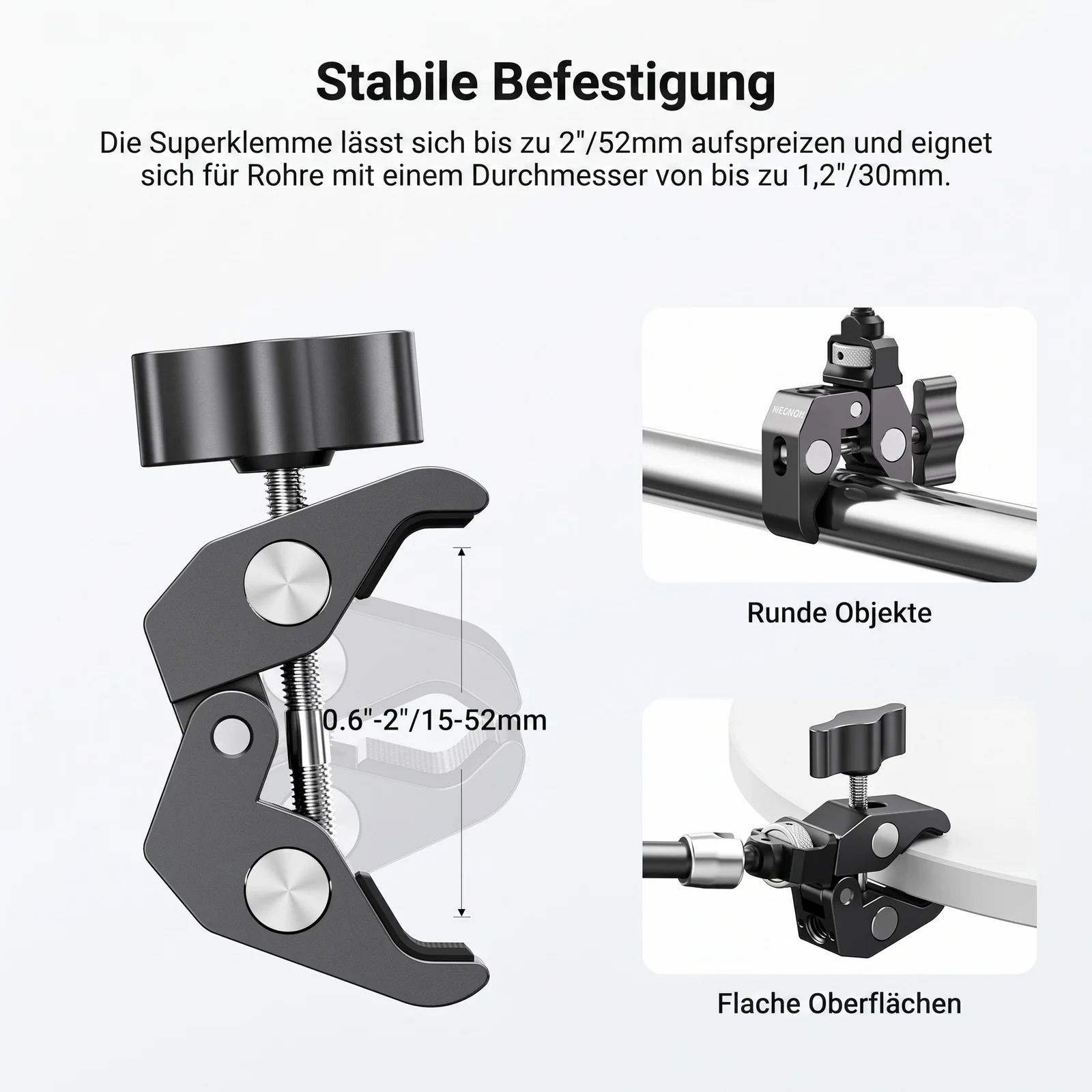 NEEWER ST07C/ST16C Magic Arm mit Super Clamp Set - Image 12