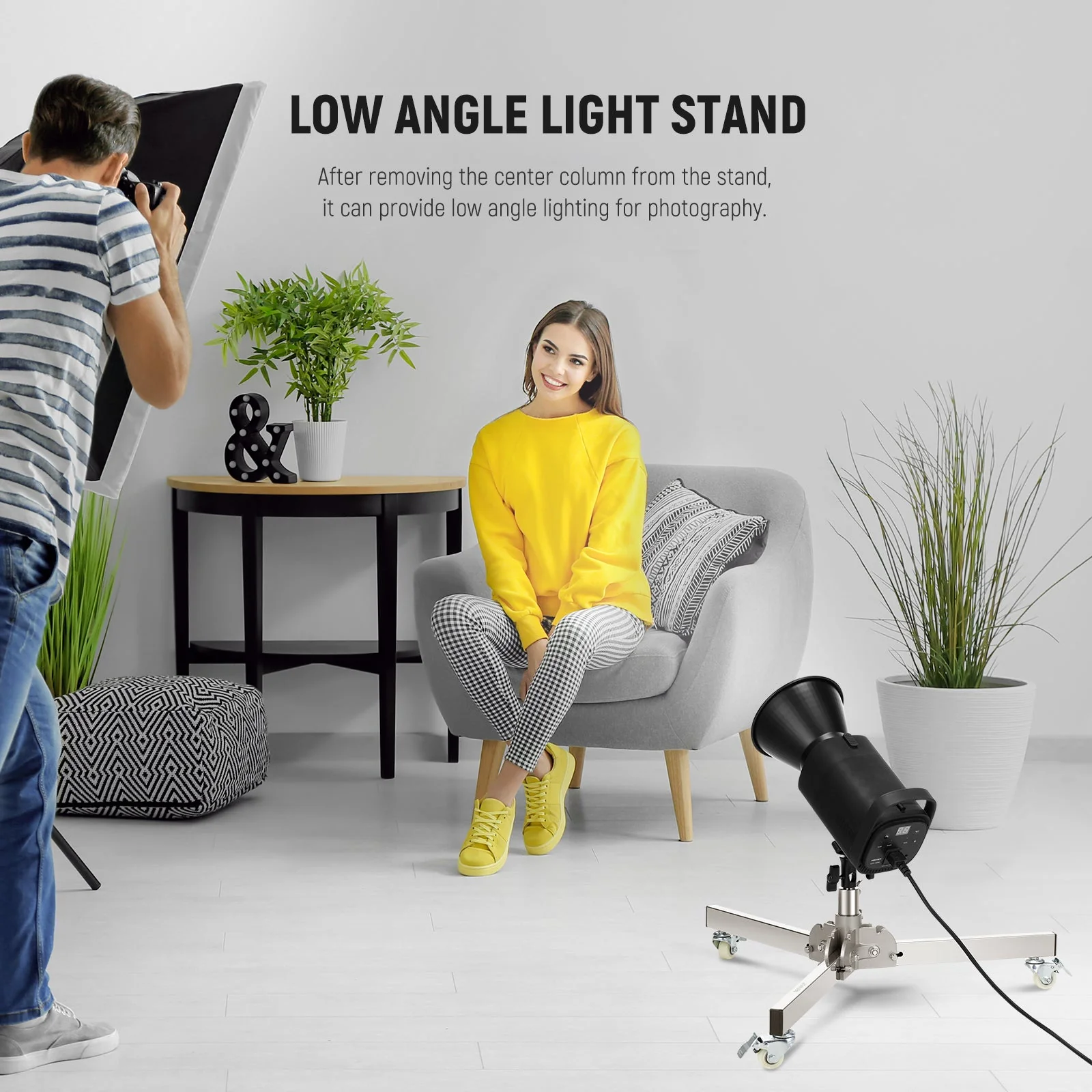 NEEWER ST98SS Hochleistungs Lichtstativ mit Rollen - Image 2