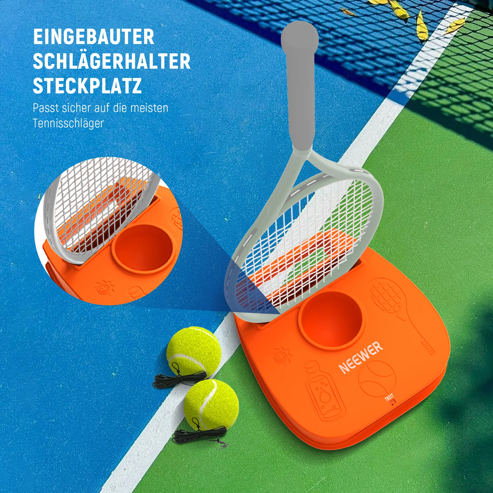 NEEWER TB01T Solo Tennistrainer Rückprallball - Image 6