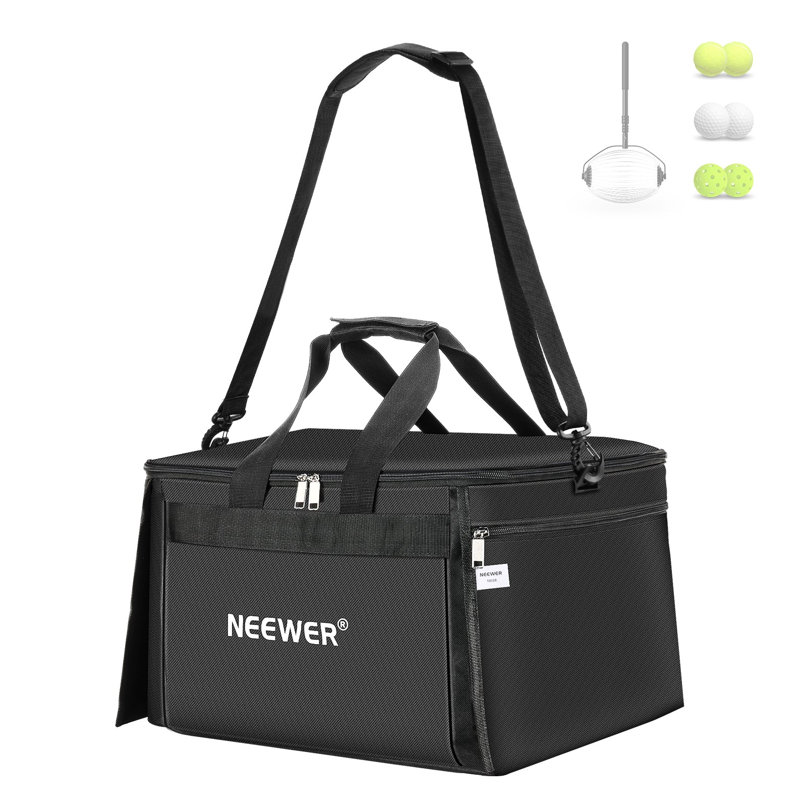 NEEWER TB03B Tennisball-Sammler Tragetasche