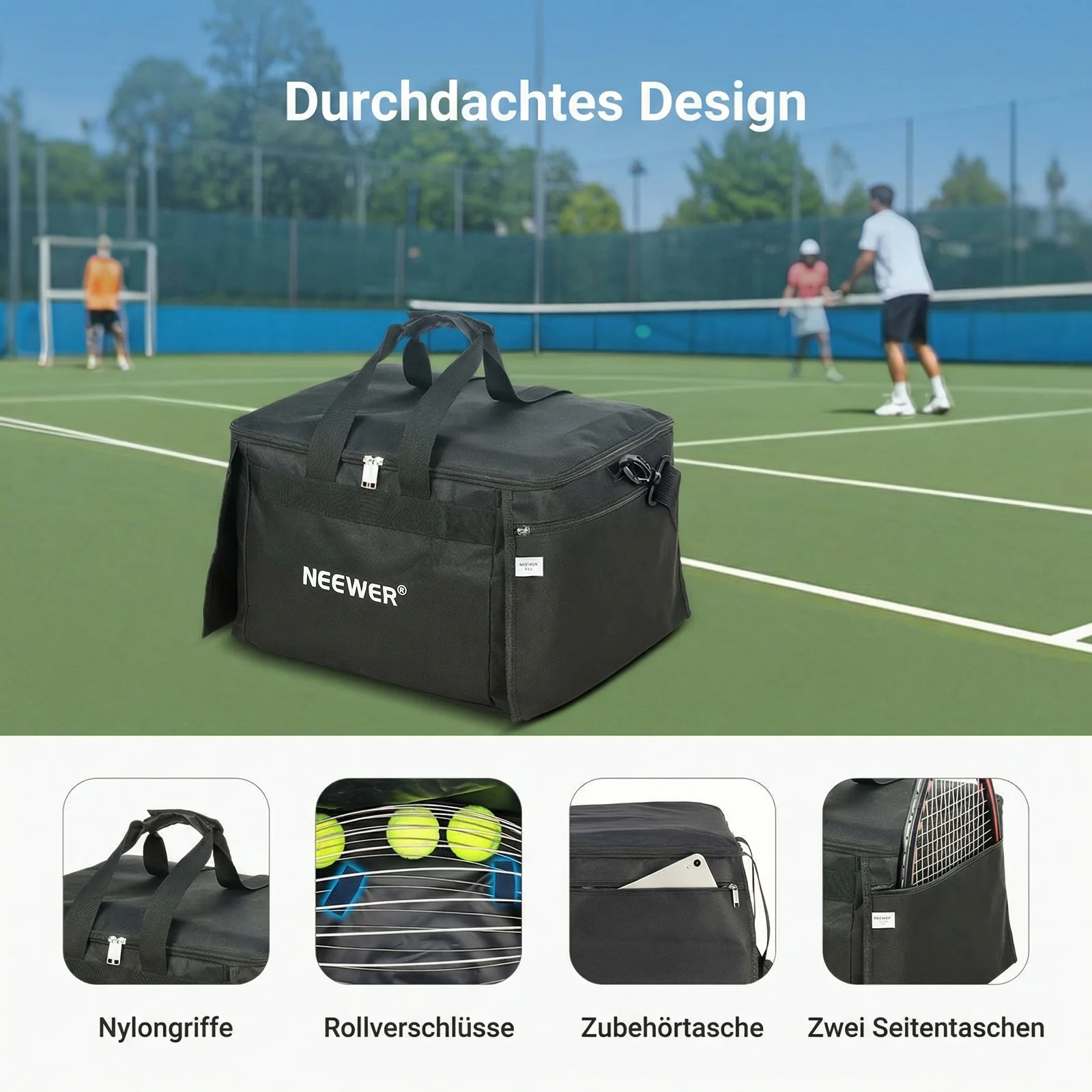 NEEWER TB03B Tennisball-Sammler Tragetasche - Image 3