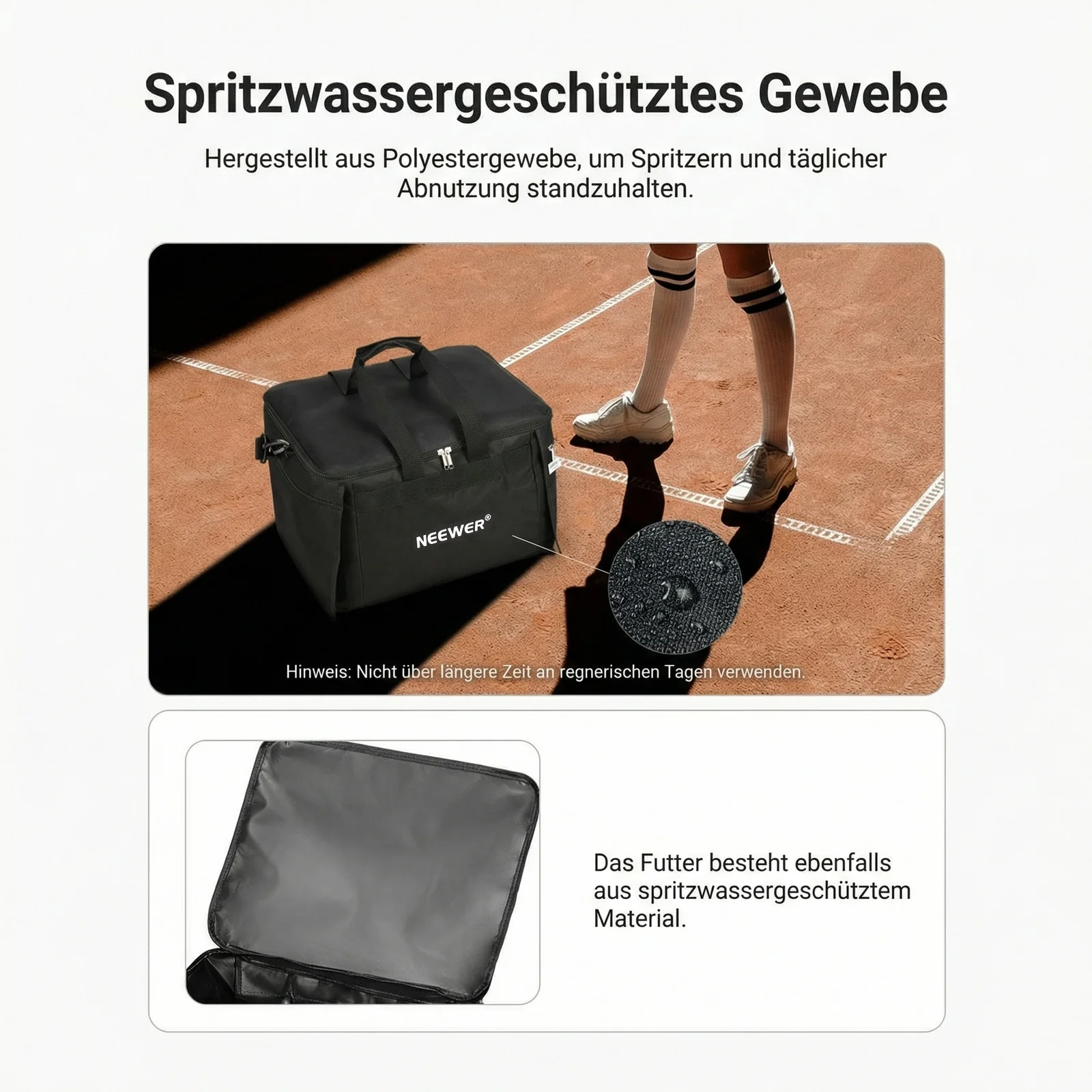 NEEWER TB03B Tennisball-Sammler Tragetasche - Image 6