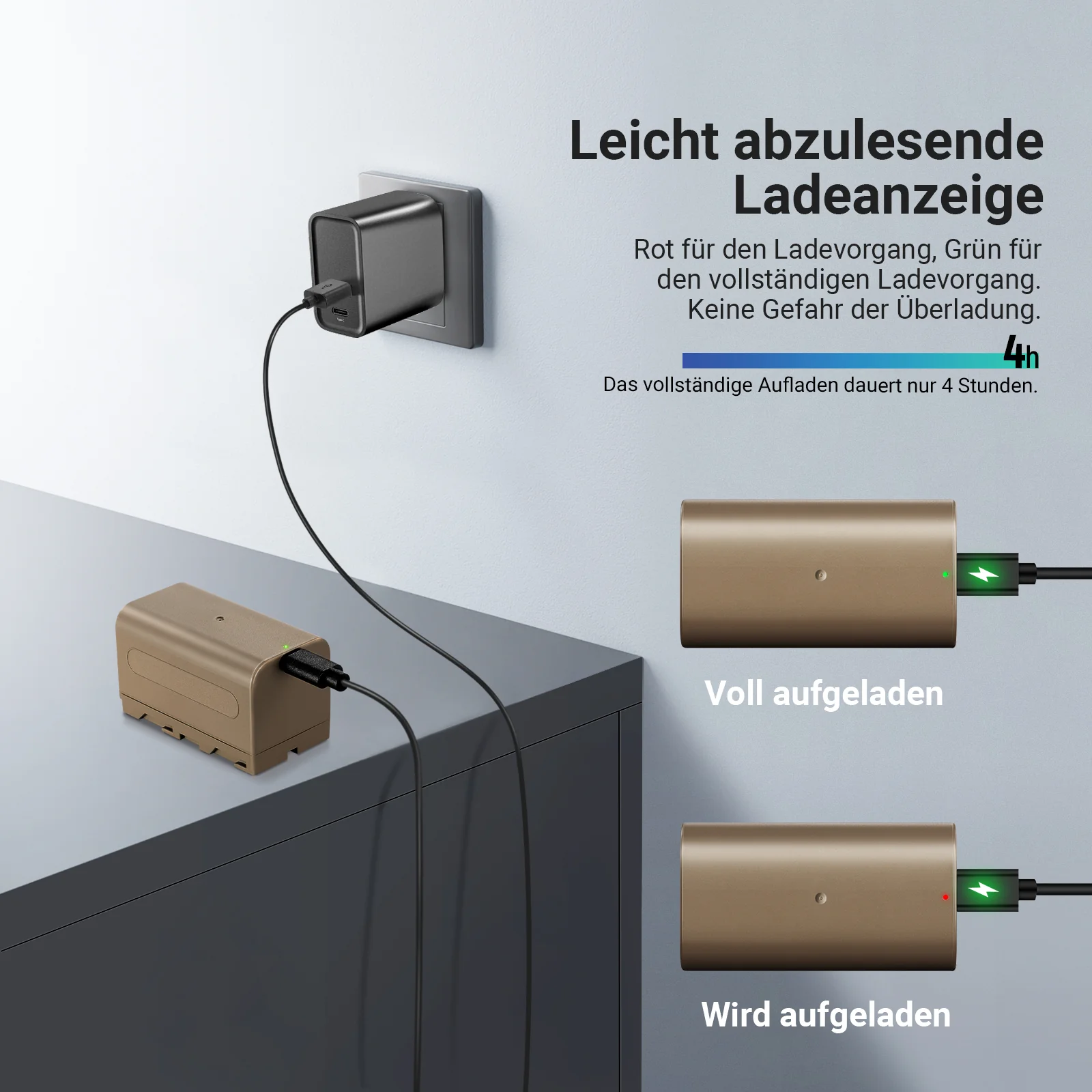 NEEWER TNP-F750 2er Pack 4400mAh Ersatzakkus für NP-F750 - Image 7