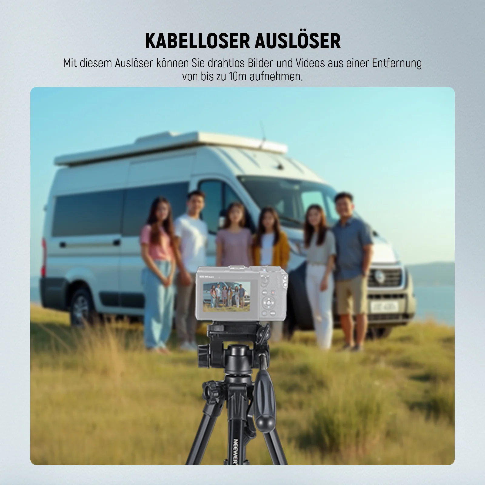 NEEWER BASICS TP02 Mini Tischstativ für Kamera und Telefon - Image 14