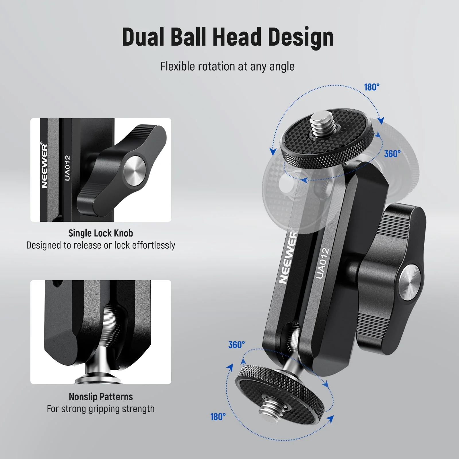 NEEWER UA012 Flexibler beweglicher magischer Arm - Image 3