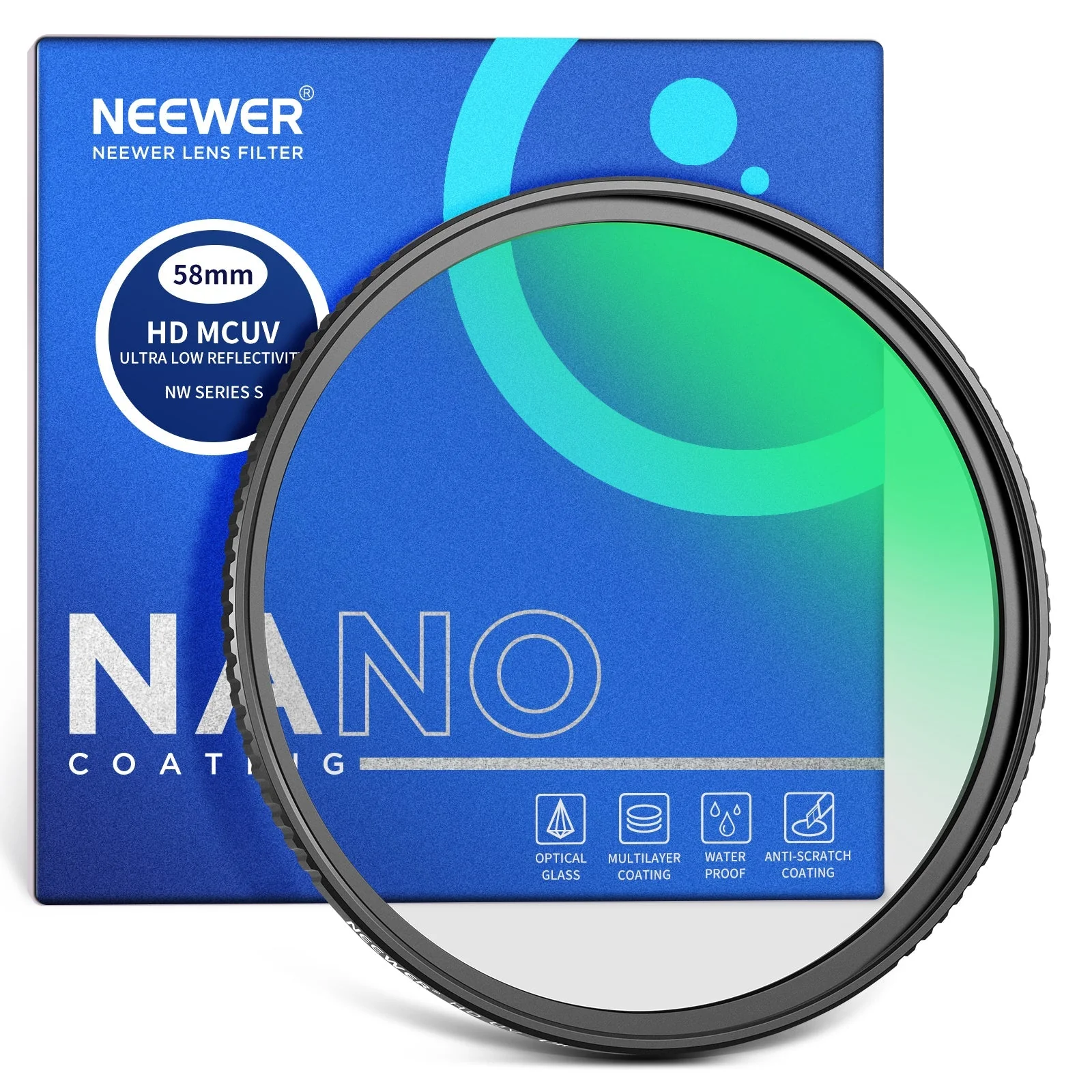 NEEWER NW SERIE S UV Objektivfilter mit ultraschwacher Reflexion