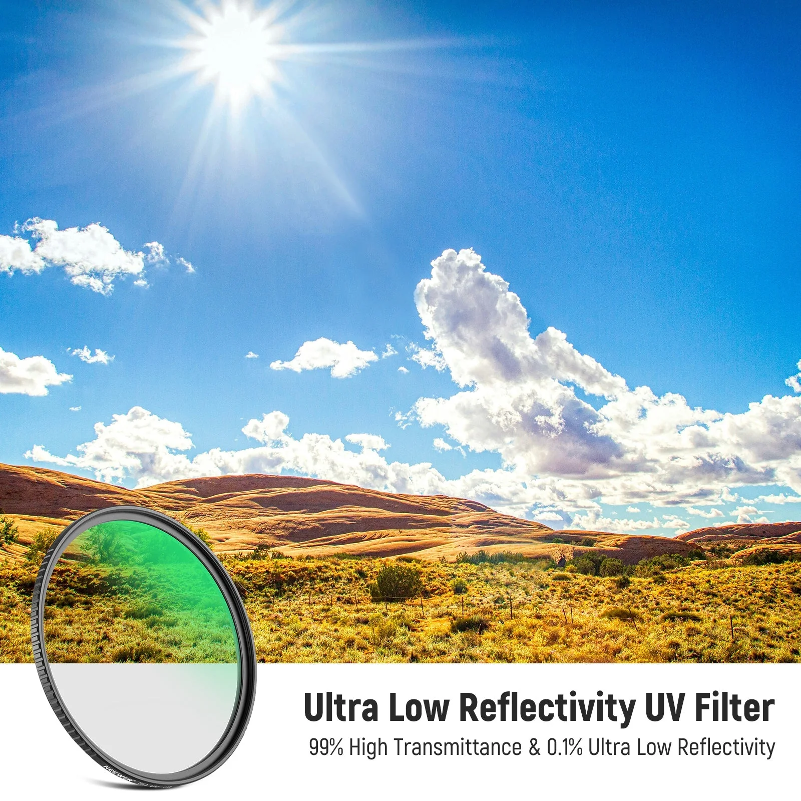 NEEWER NW SERIE S UV Objektivfilter mit ultraschwacher Reflexion - Image 2