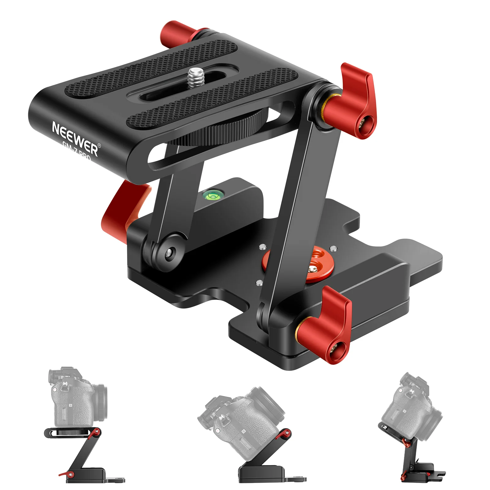 NEEWER verbesserter Z Flex Neige Stativkopf