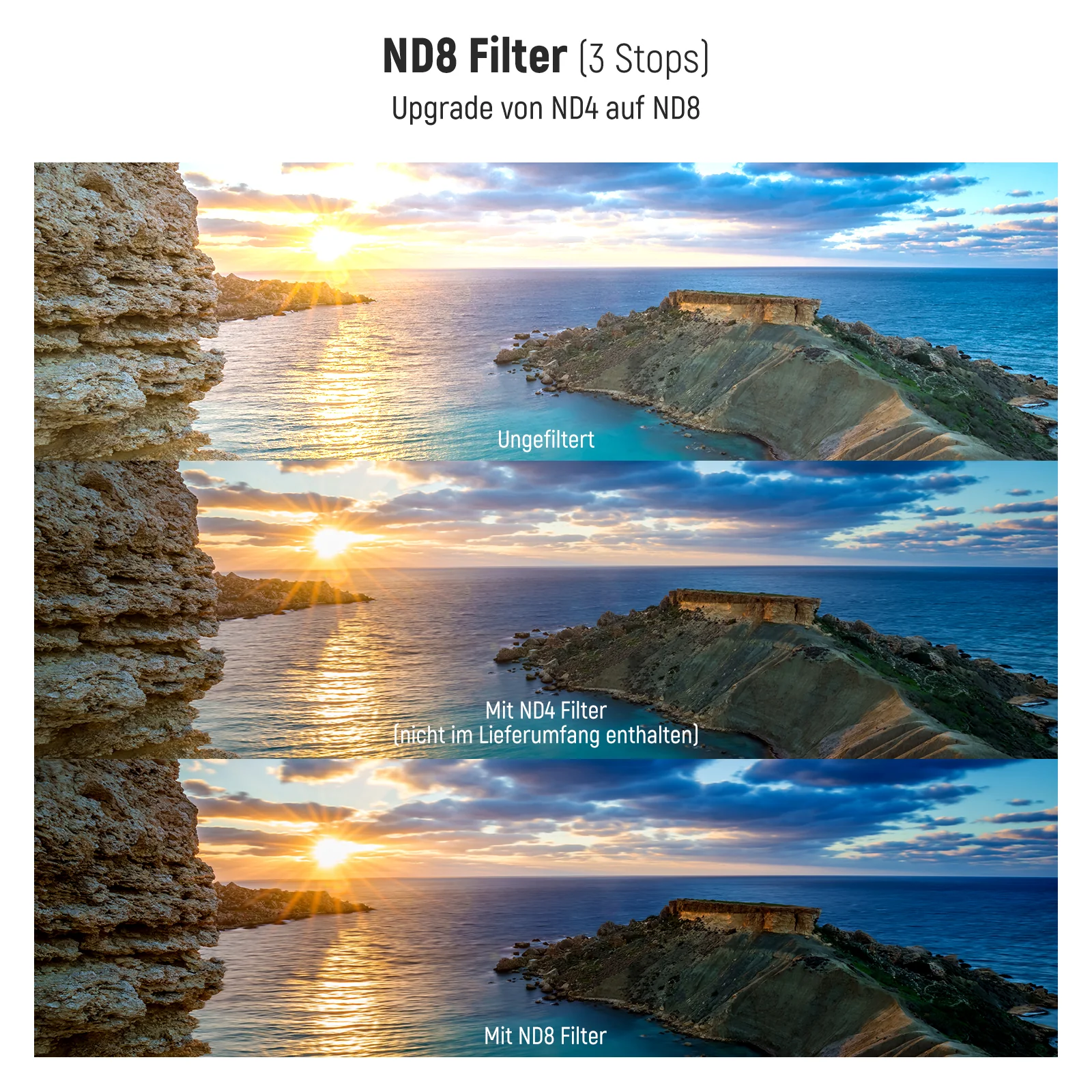 NEEWER UV/CPL/ND Lens Filter Set - Image 4