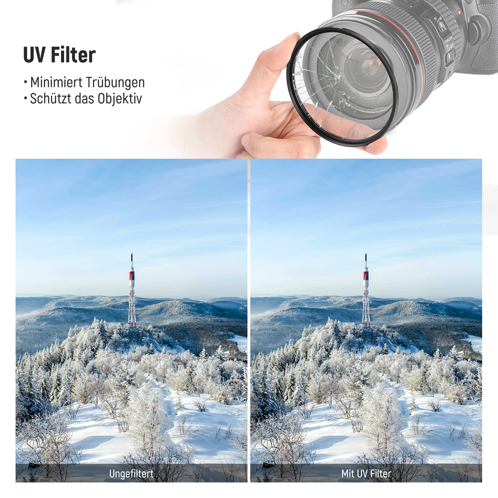 NEEWER UV/CPL/ND Lens Filter Set - Image 5