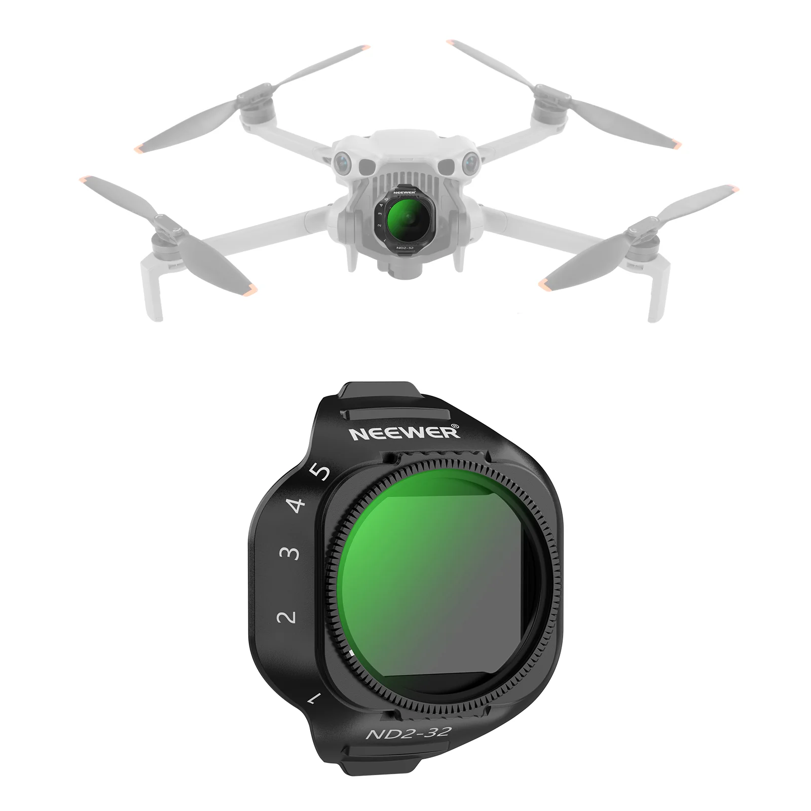 NEEWER Variabler ND Filter für DJI Mini 5 Pro Drone