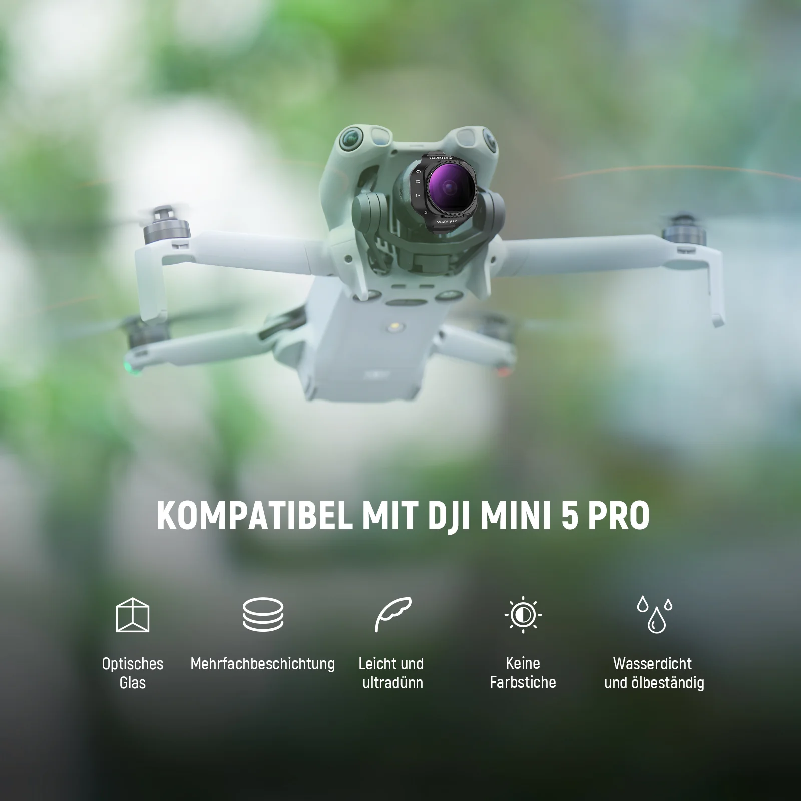 NEEWER Variabler ND Filter für DJI Mini 5 Pro Drone - Image 21