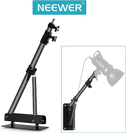 NEEWER Wandmontage Boom Arm mit Dreieck Basis für Fotografie Studio - Image 2