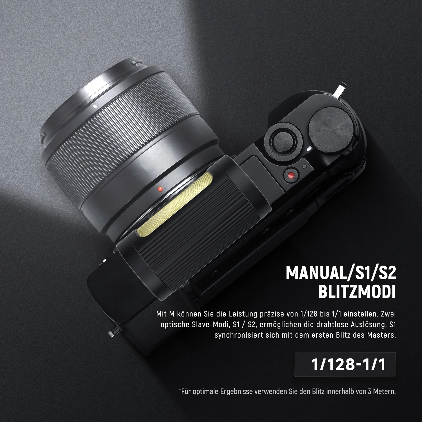 NEEWER Z140 16Ws Mini Kamera-Blitz - Image 3