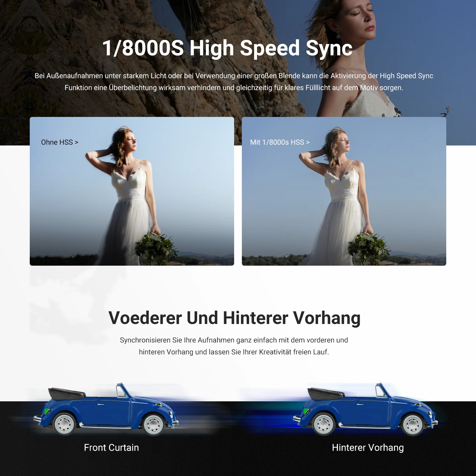 NEEWER Z3 100Ws 2.4G TTL Kamera Blitz Speedlite - Image 26