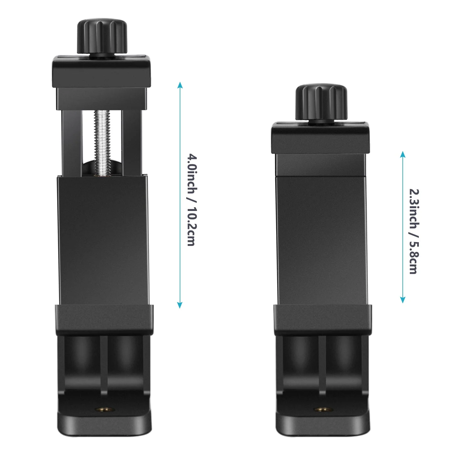 NEEWER Smartphone Halter Vertikale Halterung mit 1/4-Zoll Stativhalterung - Image 3