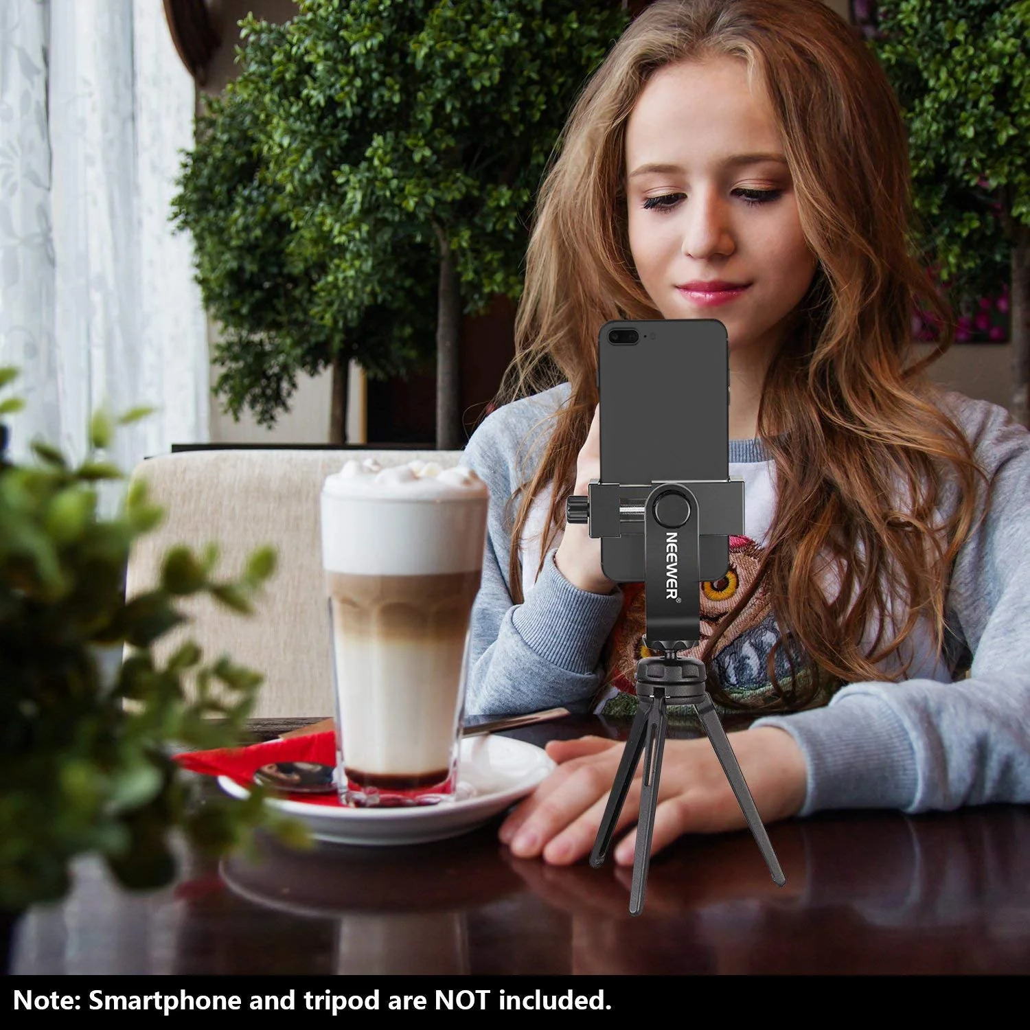 NEEWER Smartphone Halter Vertikale Halterung mit 1/4-Zoll Stativhalterung - Image 5